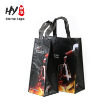 Double-side Stich Shopping Foldable spunbond PP non woven bag